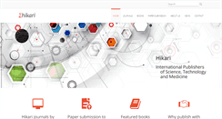 Desktop Screenshot of m-hikari.com